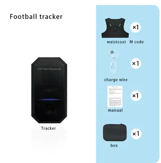 Action Tracer Elite Football GPS Tracker & Performance Heatmap System