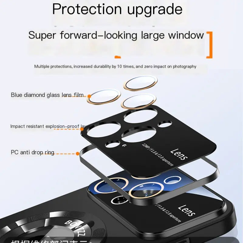 Magnetic Stand Case for iPhone 15 and 13/14 Models