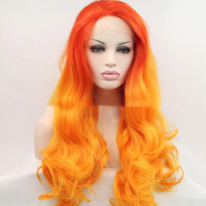 Two-Tone Big Wave Lace Wig Head Cover
