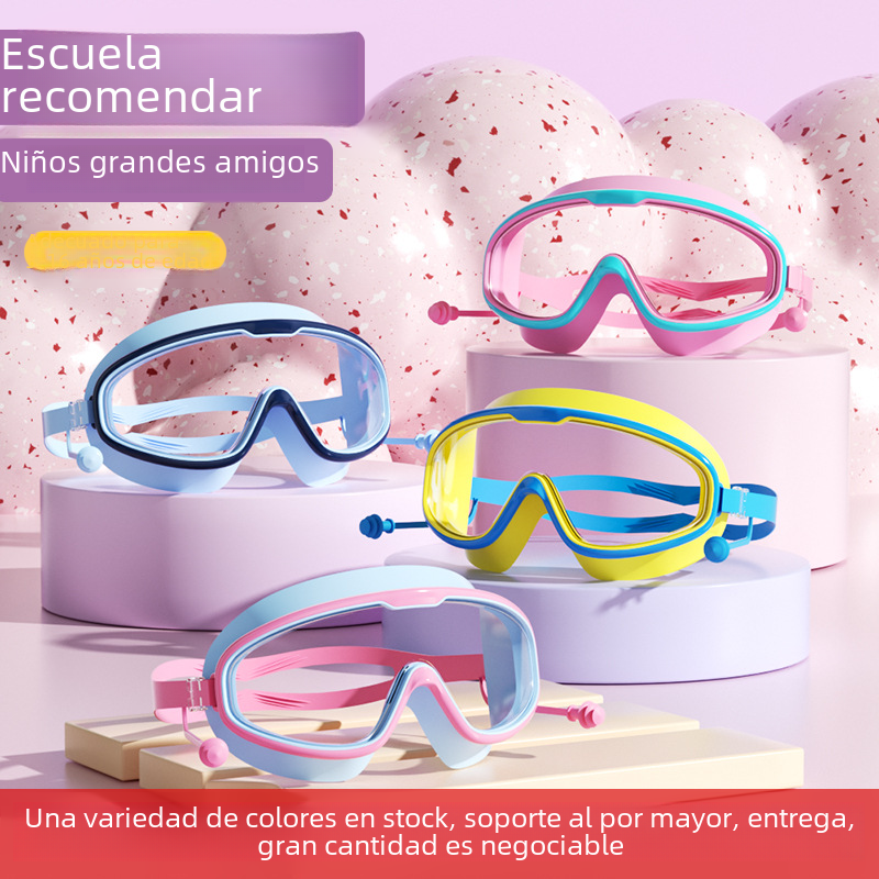 Children's Swimming Goggles - Anti-Fog, HD, Waterproof