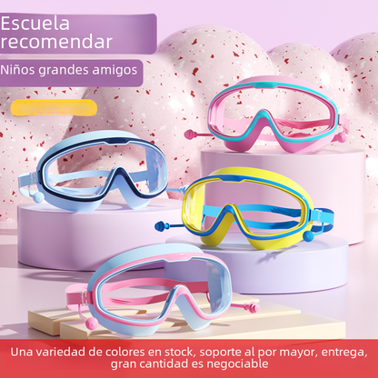 Children's Swimming Goggles - Anti-Fog, HD, Waterproof