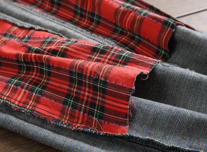 Men's Vintage Style Ripped Denim Jeans (Slim Fit)