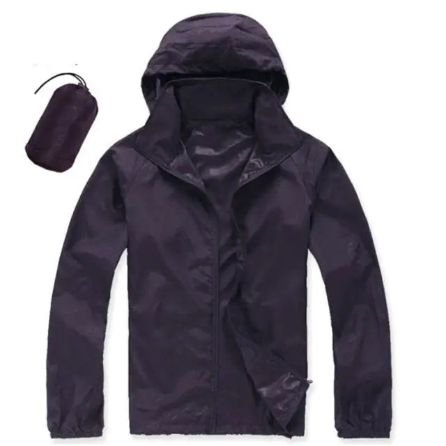 Collapsible Rain Hoodie