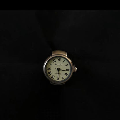 Vintage Couple Watches with Simple Ring Design