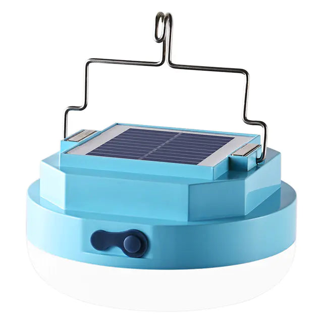 USB Rechargeable Solar Camping Lantern - Waterproof Light