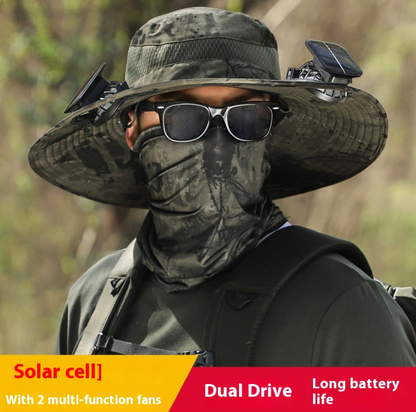 Solar Powered Fan Sun Protection Hat