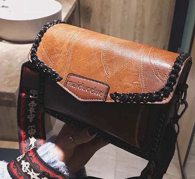Vintage Small Strap Shoulder Bag for Women (2018 Style)