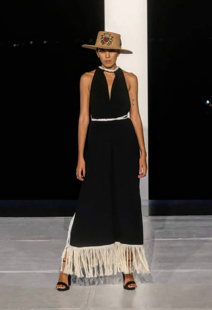 Handmade Boho Maxi Beach Dress "NAOMI", by ALLE BOHO
