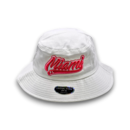 Miami Bucket Hat | UPF 50 Sun Protection | 100% Cotton