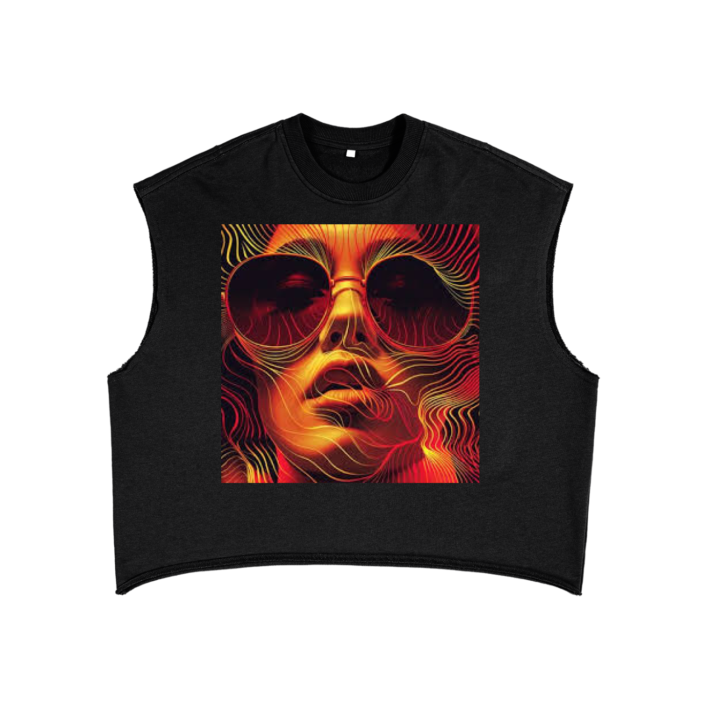 French Terry Boxy Tank Top