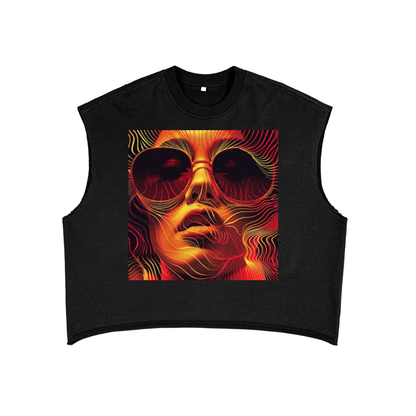 French Terry Boxy Tank Top