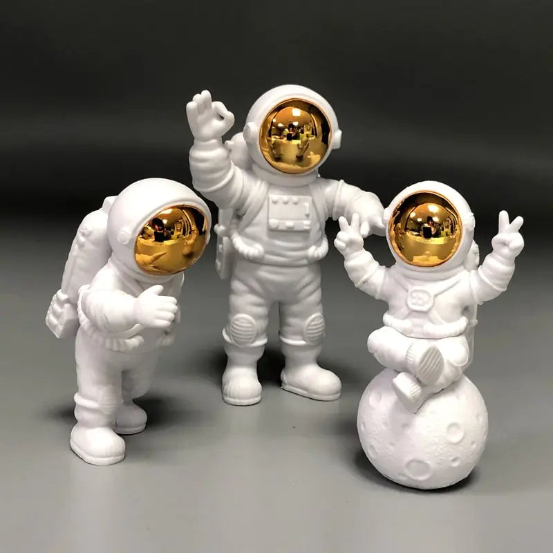 Astronaut Yellow Moon Ambient Light Ornament