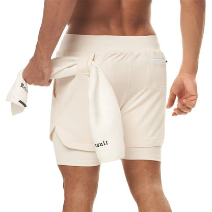 2 in 1 Double Layer Shorts