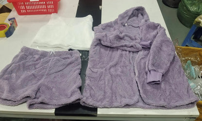 3pcs Womens Clothing Pajama Set