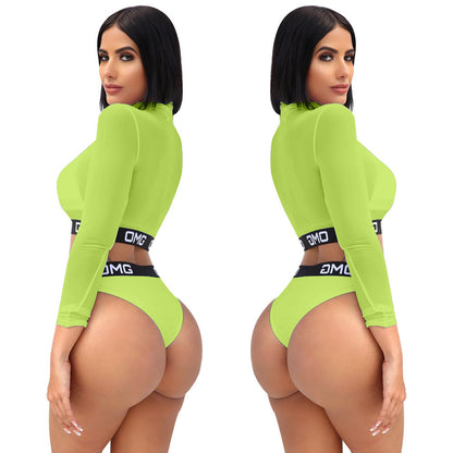 Women's Sexy Bikini Mesh 3-Piece Set for Sale