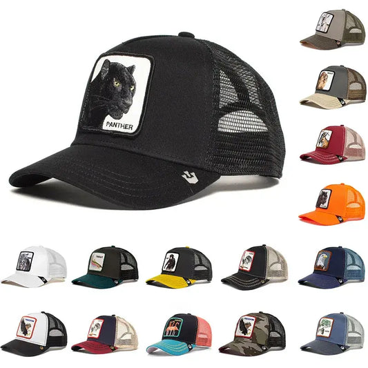 Universal Animal Embroidery Baseball Caps