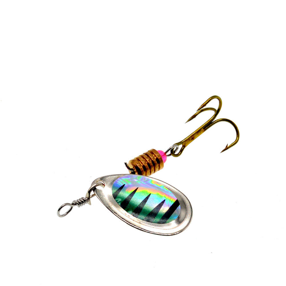 Rotating Metal Glitter Fishing Lure Bait Tackle