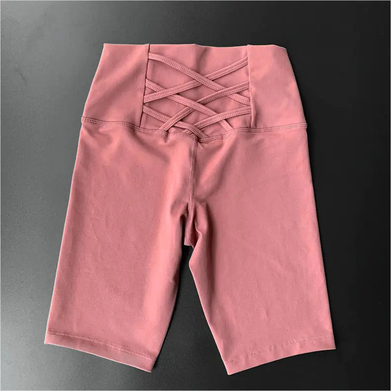 Women's European and American Yoga Five-Point Shorts