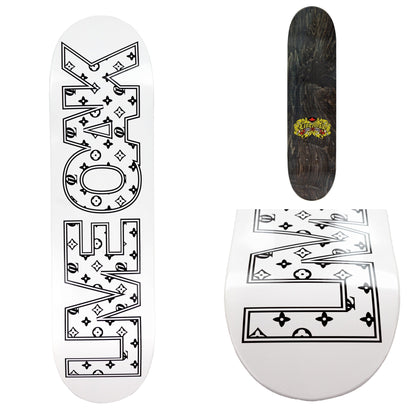 Live Oak LV Skateboard White