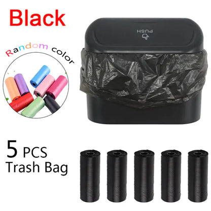 Car Trash Can with Lid