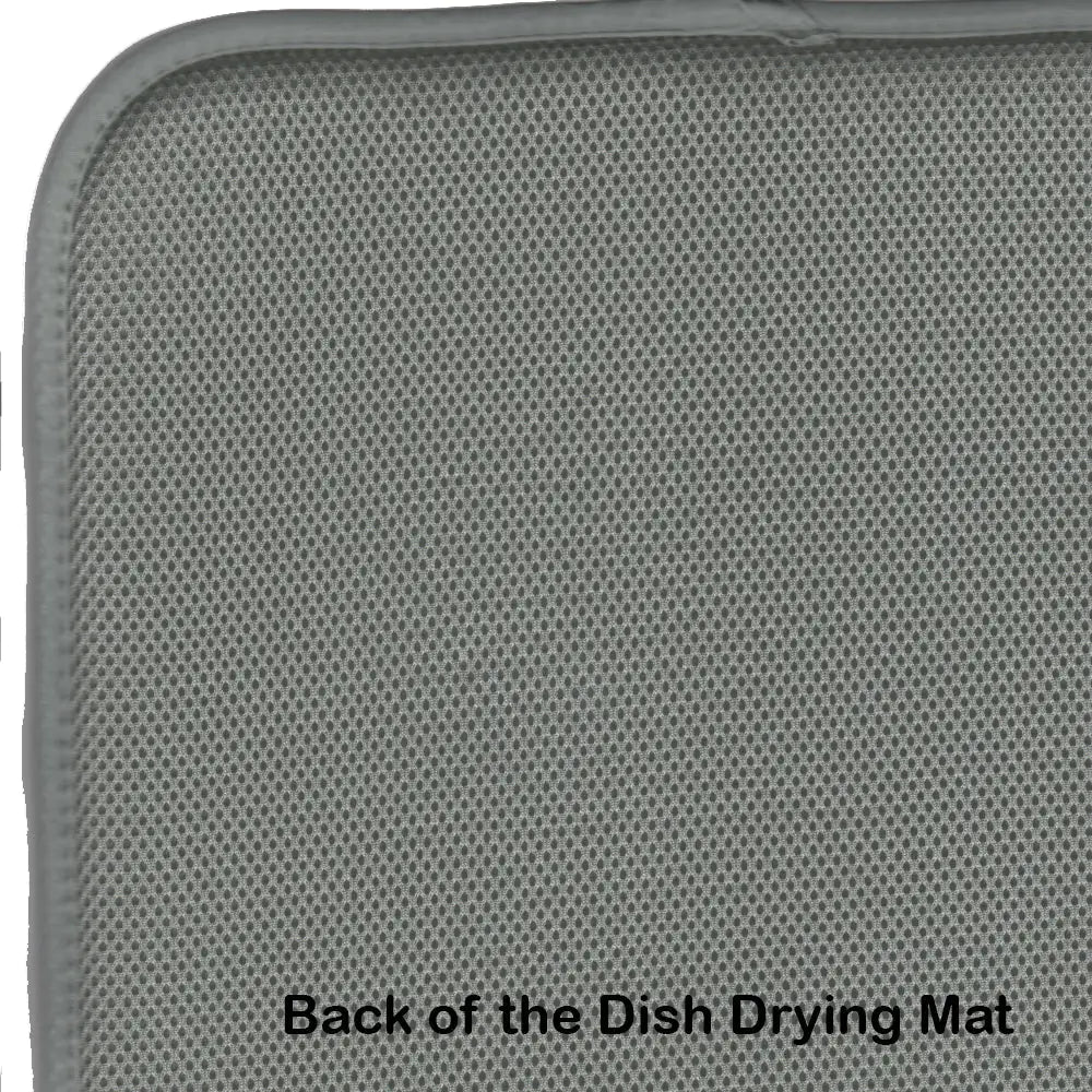 Cookies with Santa Claus Dish Drying Mat