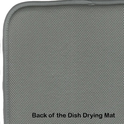 Cookies with Santa Claus Dish Drying Mat