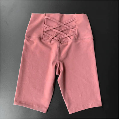 Women's European and American Yoga Five-Point Shorts