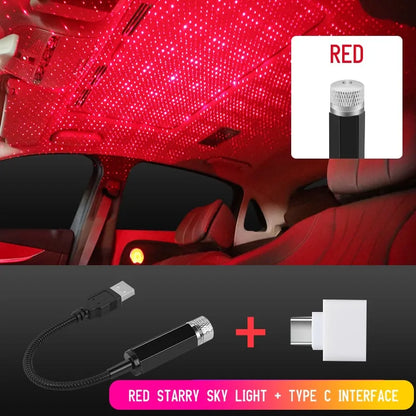 Car Roof Interior LED Laser Projector