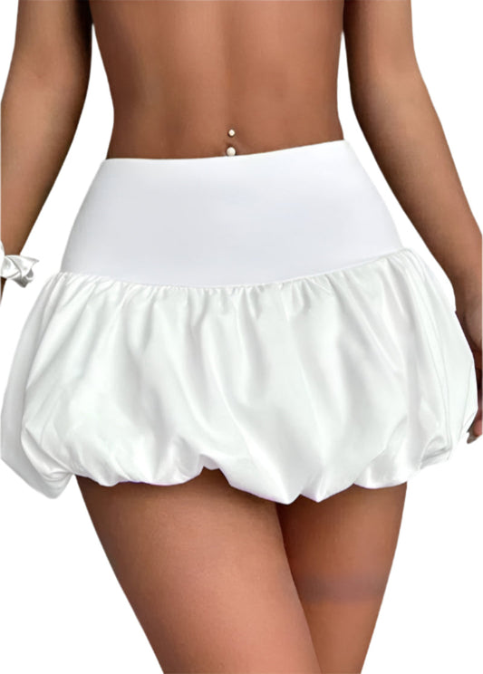Bubble mini skirt