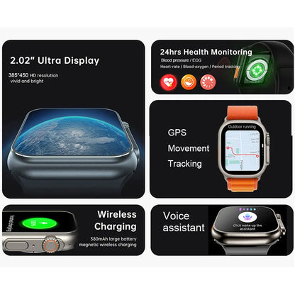 Universal Wireless Charging Smart Watch
