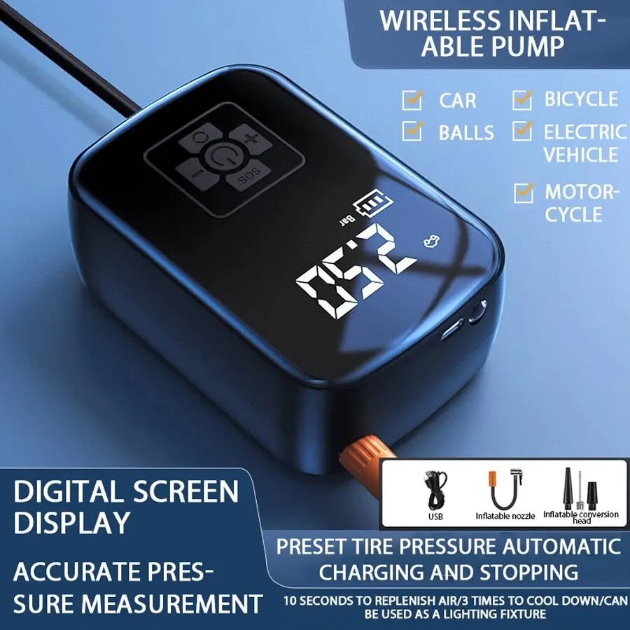 Car Mounted Wireless Inflation Pump