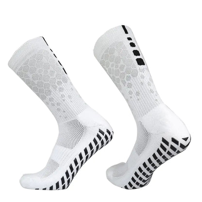 2022 New Men Women Football Socks Honeycomb Graphics