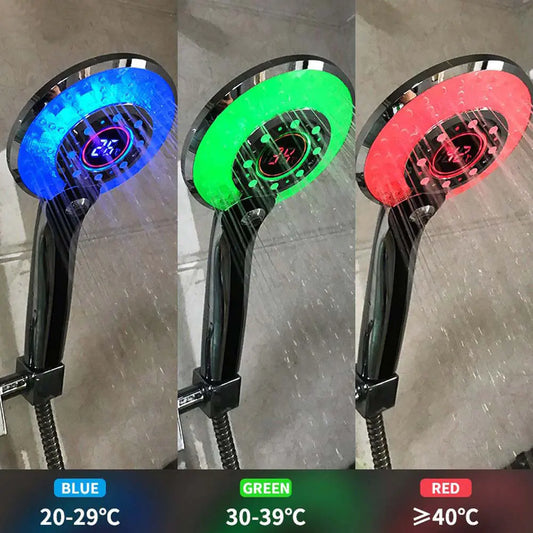Universal Temperature Control Shower Head