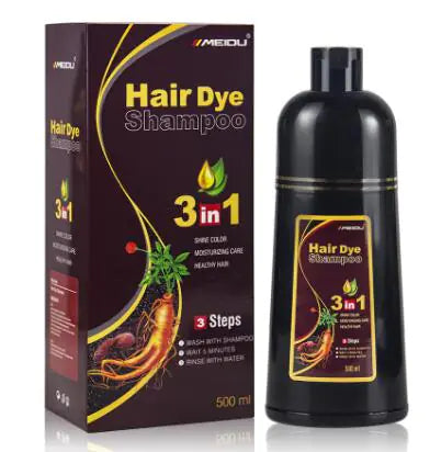 Black Hair Dye Shampoo