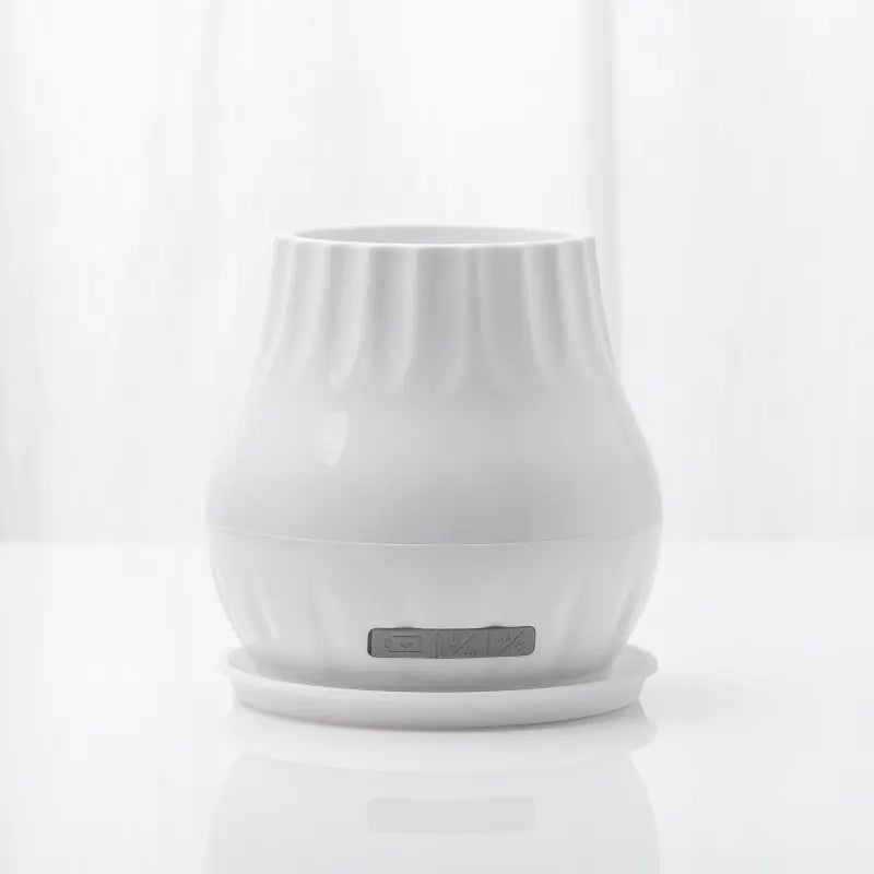Smart Music Flower Pot with Bluetooth Speaker and Lights