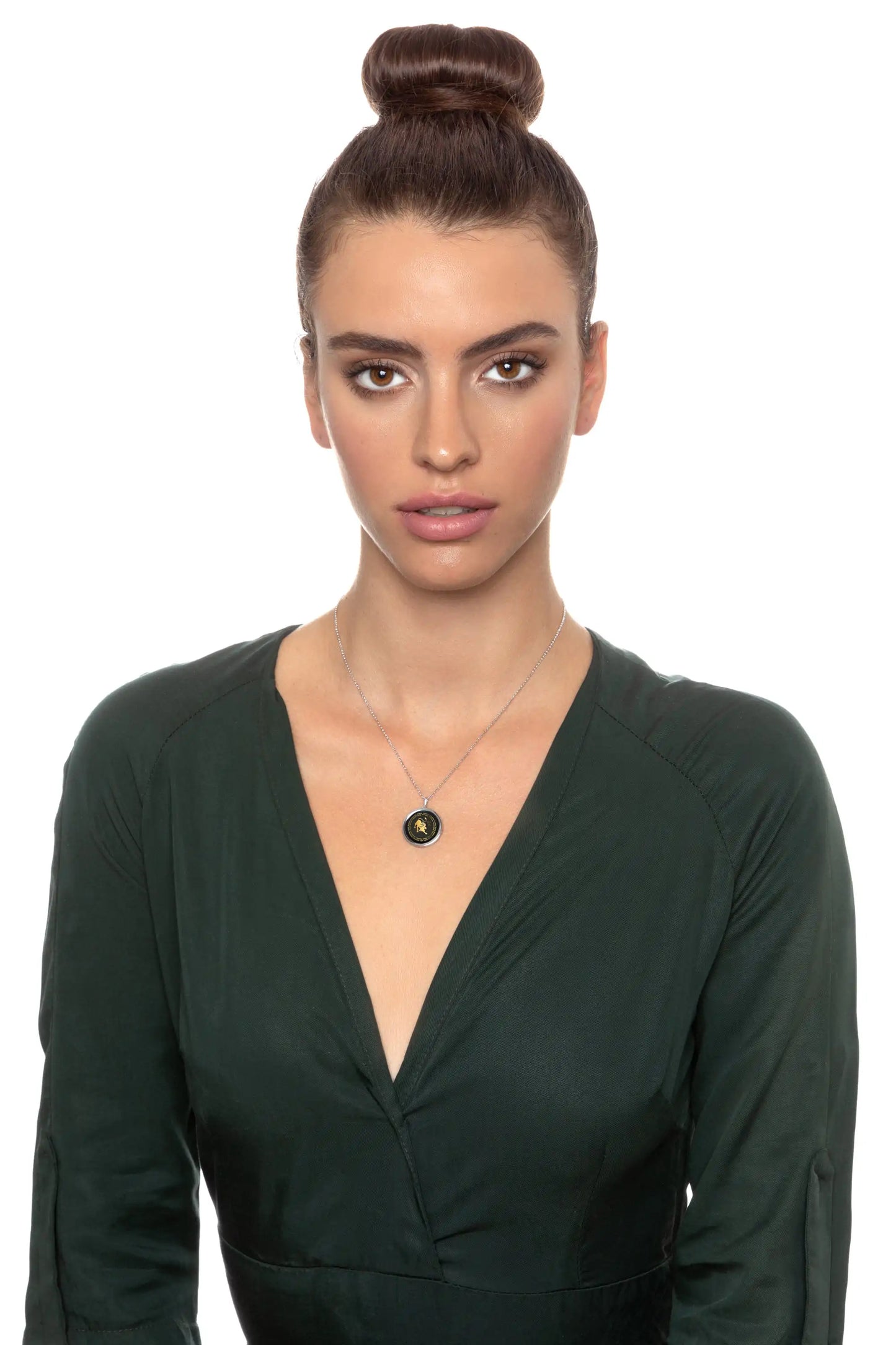 Universal Leo Necklaces for Lovers of the Zodiac 24k Gold Inscribed