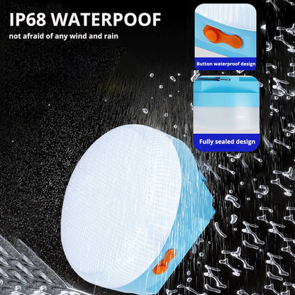 USB Rechargeable Solar Camping Lantern - Waterproof Light