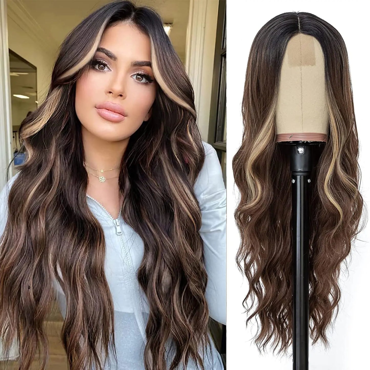 Women's Lace Headgear for Big Wave Curly Hair