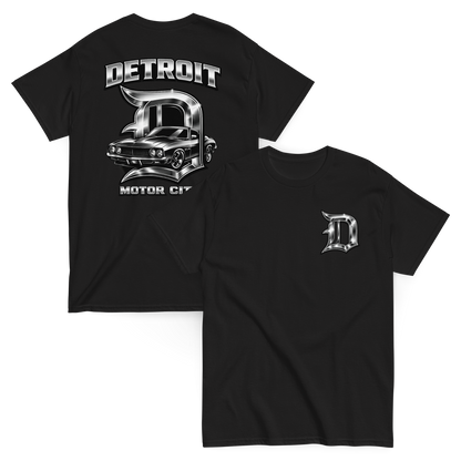 Detroit Motor City Hoodie / T-Shirt – Classic Car Streetwear Design