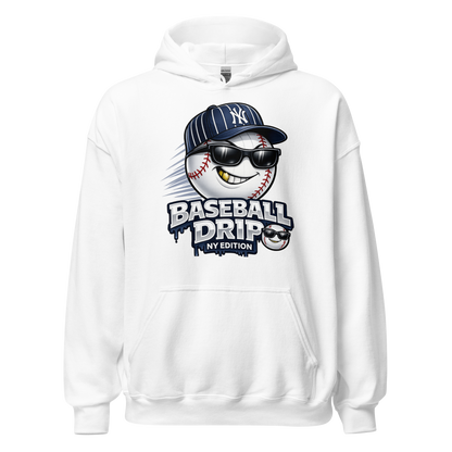 Baseball Drip NY Edition Hoodie – Streetwear Yankees Inspired Hoodie