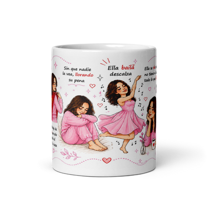 Taza Inspiradora para Mujeres Fuertes – Mug Motivacional y Emotivo para Café | Regalo Especial para Mujer