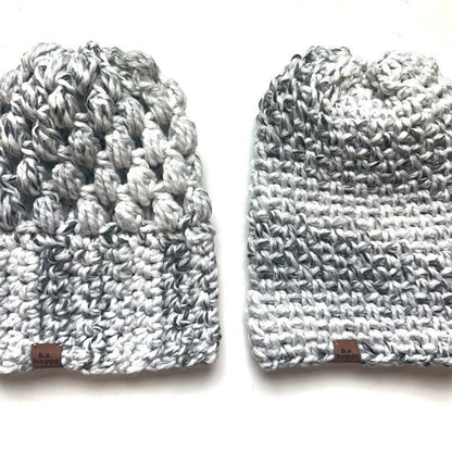Women's Slouch Hat | Marble Slouchy Beanie