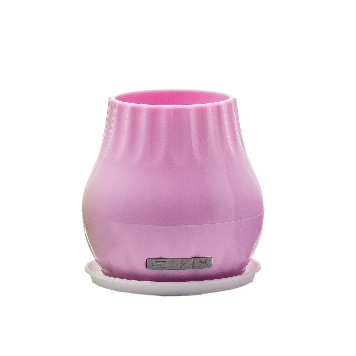 Smart Music Flower Pot with Bluetooth Speaker and Lights